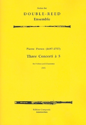 3 concerti  5 for 3 oboes and 2 bassoons