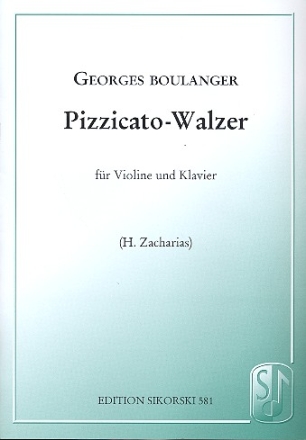Pizzicato-Walzer für Violine und Klavier