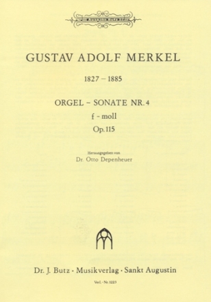 Sonate f-Moll Nr.4 op.115 fr Orgel