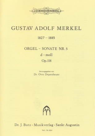 Sonate d-Moll Nr.5 op.118 fr Orgel