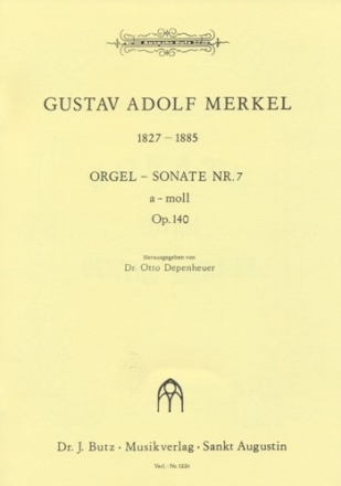 Sonate d-Moll Nr.7 op.140 fr Orgel