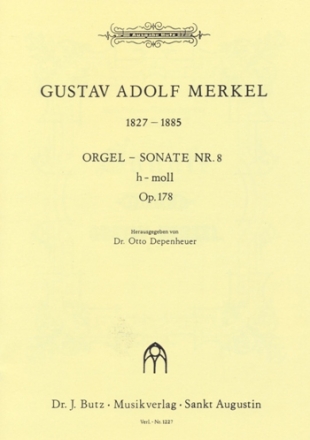 Sonate h-Moll Nr.8 op.178 fr Orgel
