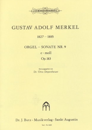 Sonate c-Moll Nr.9 op.183 fr Orgel