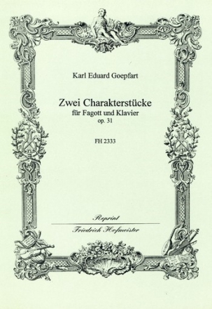 2 Charakterstcke op.31 fr Fagott und Klavier