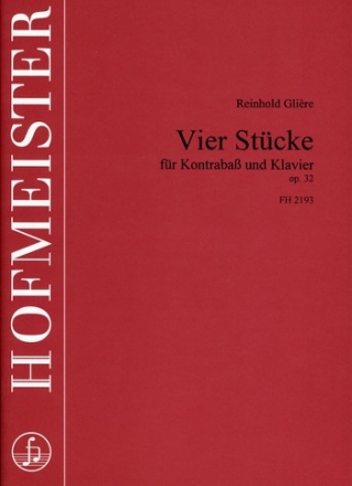 4 Stcke op.32 fr Kontrabass und Klavier