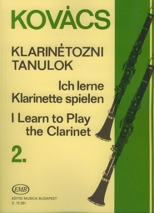 Ich lerne Klarinette spielen Band 2  