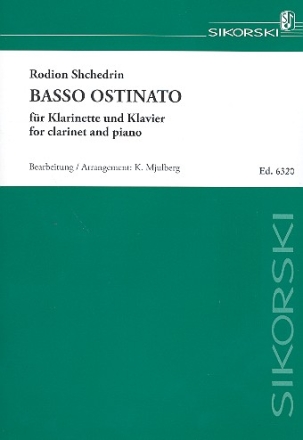 Basso ostinato fr Klarinette und Klavier