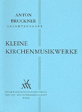 Kleine Kirchenmusikwerke 1835-1892  Studienpartitur