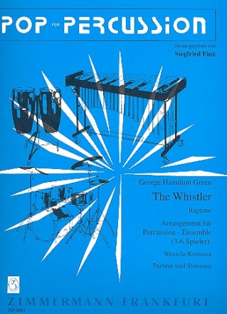 The Whistler für Percsussionensemble (3-6 Spieler) Partitur und Stimmen