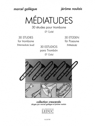 Mediatudes 30 etudes pour trombone (Mittelstufe)