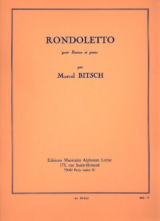 Rondoletto pour basson et piano
