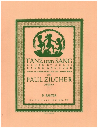 Tanz und Sang op.44 fr 6 Klavierstcke fr die junge Welt