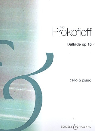 Ballade op. 15 fr Violoncello und Klavier