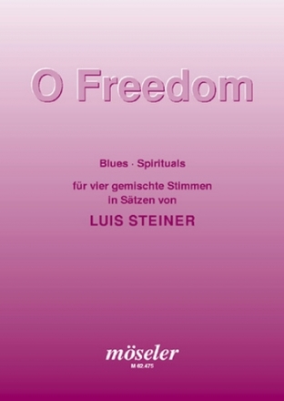 O FREEDOM BLUES - SPIRITUALS FUER 4 GEMISCHTE STIMMEN V E R G R I F F E N  10/97 CB