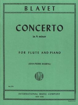 Concerto a minor for flute and piano RAMPAL, JEAN-PIERRE, ED.