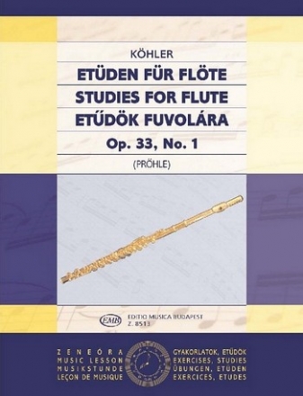 Etden op.33 fr Flte