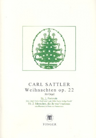 Pastorale op.22,1 aus Weihnachten op.22 fr Orgel