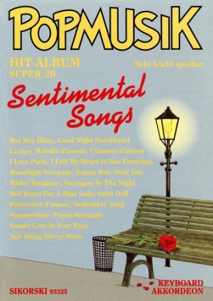 Popmusik Hit-Album Super 20: Sentimental Songs