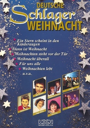 Deutsche Schlagerweihnacht fr Klavier/Gesang/Gitarre Songbook