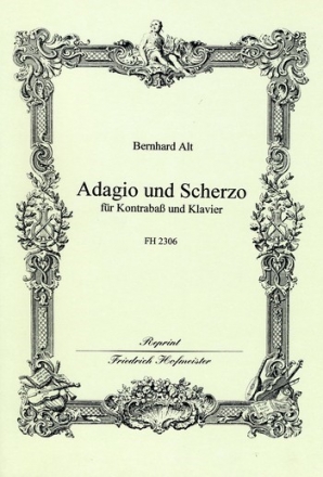 Adagio und Scherzo fr Kontrabass und Klavier