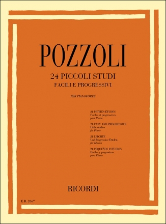 24 piccoli studi facili e progressivi per pianoforte