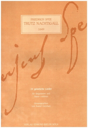 Trutz Nachtigall (1649) fr Singstimme und Bc