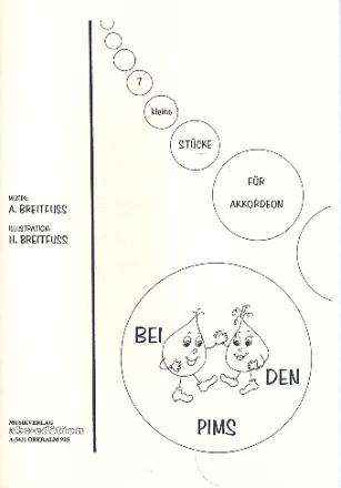 Bei den Pims 7 kleine Stcke fr Akkordeon  (mit 2. Stimme)