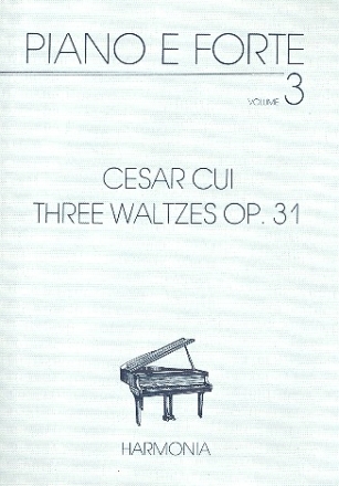 3 Waltzes op.31 for pianoforte