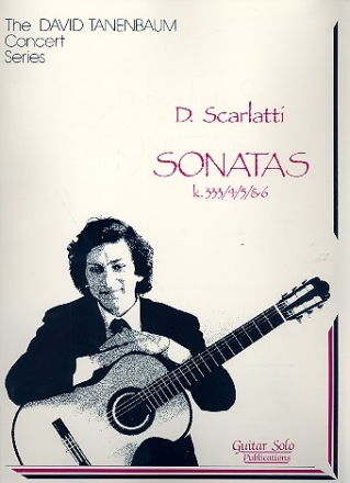 Sonatas K333-K336 for guitar