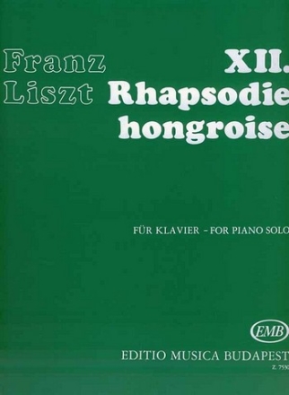 Ungarische Rhapsodie Nr.12 fr Klavier