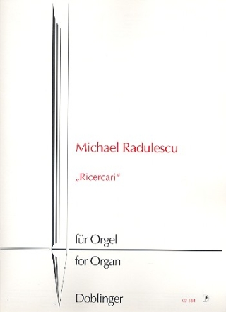 Ricercari fr Orgel