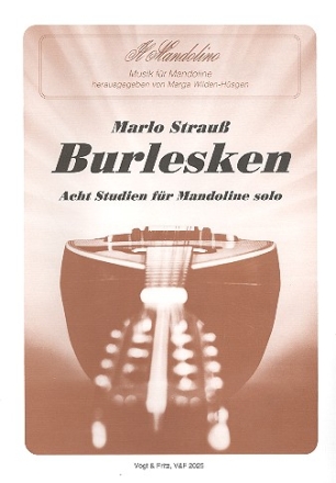 Burlesken 8 Studien fr Mandoline solo