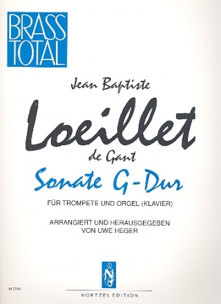 Sonate G-Dur  fr Trompete und Orgel (Klavier)