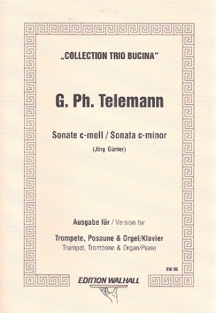 Sonate c-Moll fr Trompete, Posaune und Orgel (Klavier)