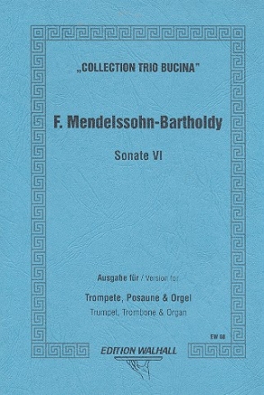 Sonate 6 fr Trompete, Posaune und Orgel (Klavier)