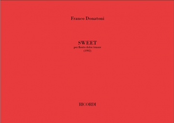 Sweet per flauto dolce tenore