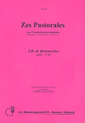 6 Pastoralen fr 2 Altblockflten (Flten, Oboen, Violen)