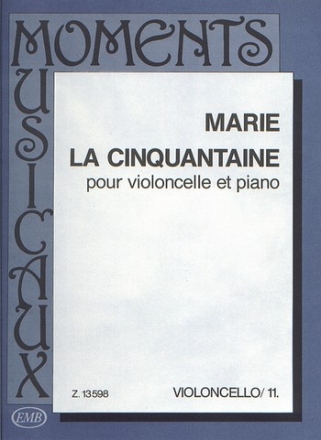 La Cinquantaine (Air dans le style ancien) fr Violoncello und Klavier