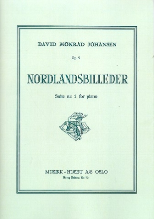Nordlandsbilleder op.5 Suite no.1 for piano