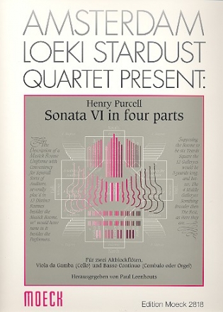 Sonata no.6 in 4 parts fr 3 Altblockflten, Viola da gamba (Vc) und Bc (Cembalo/Orgel)