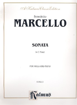 Sonata e minor for violin and piano