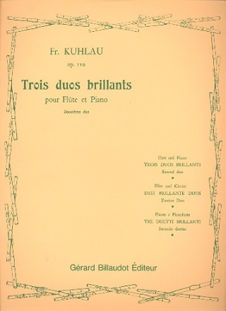 Duo brillant op.110,2 pour flute et piano