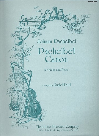 Canon for violin and piano