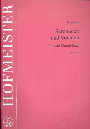 Serenaden und Sonaten fr 2 Mandolinen