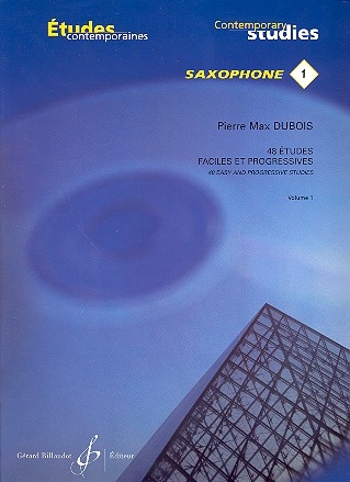 48 tudes faciles et progressives vol.1 (1-24) pour saxophone