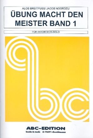 bung macht den Meister Band 1 fr Akkordeon