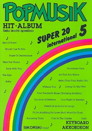 Popmusik Hit-Album Super 20: International 5