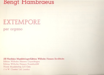 Extempore (Hambrus) per organo