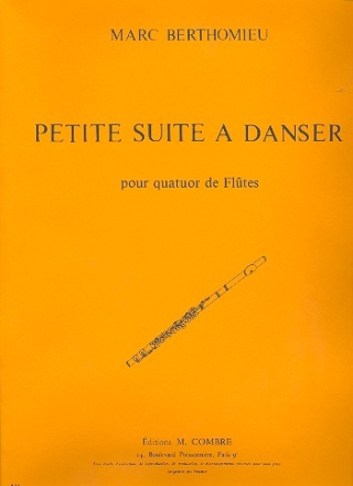 Petite suite a danser pour 4 fltes partition et parties