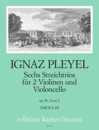 6 Streichtrios op.56 Band 1 fr 2 Violinen und Violoncello